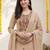 Women Floral Embroidered Regular Thread Work Kurta with Trousers & With Dupatta