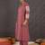 Women Printed Regular Mirror Work Kurta with Trousers