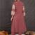 Women Printed Regular Mirror Work Kurta with Trousers