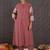Women Printed Regular Mirror Work Kurta with Trousers
