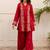 Women Ethnic Motifs Embroidered A-Line Kurta with Palazzos