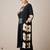Floral Embroidered Notch Neck Empire Thread Work A-Line Kurta With Palazzo