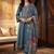 Women Floral Embroidered Regular Thread Work Kurta with Trousers & With Dupatta