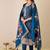 Women Ethnic Motifs Embroidered Regular Kurta with Trousers & With Dupatta