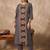 Women Ethnic Motifs Printed Regular Sequinned Pure Cotton Kurta with Trousers & With Dupatta