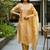 Ethnic Motifs Embroidered Thread Work Kurta with Trousers & With Dupatta