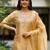 Ethnic Motifs Embroidered Thread Work Kurta with Trousers & With Dupatta