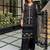 Black Color Sequins And Hand Work Cotton Salwar Suit