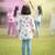 Holi handprint girls kurti