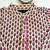 Pink block print kurta