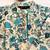 Teal blue floral kurta