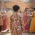 Pink block print kurta