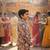 Pink block print kurta
