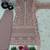 Light Pink Color Sequins And Hand Work Cotton Salwar Suit