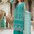 Rama Color Sequins And Hand Work Cotton Salwar Suit