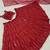 red color thread real mirror work satin silk blend lehenga Choli Set