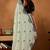 Light pista rangoli madala art embroidered saree