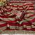 Maroon nc satin patta shadow swarovski saree
