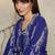Women Printed Regular Beads and Stones Kurta with Trousers