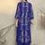 Women Printed Regular Beads and Stones Kurta with Trousers