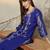 Women Printed Regular Beads and Stones Kurta with Trousers