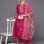 Ethnic Motifs Embroidered Panelled Gotta Patti Kurta with Trousers & With Dupatta