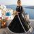 black color sequin work georgette lehnga Choli Set