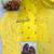 Yellow satin mul chanderi embroidered top  farshi palazzo & dupatta set