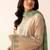 Designer heavy roman silk blend embroidered top  palazzo & dupatta set