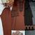 Dark brown roman silk blend thread embroidered top  bottom & dupatta set