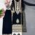 Black Color Embroidery Work  Faux Georgete Salwar Suit