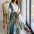 Blue&white georgette readymade suit with embroidery & jarkhan work