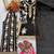 Black georgette readymade suit with embroidery & sequence work