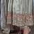 White silk blend readymade anarkali suit with embroidery & sequence work