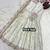 White silk blend readymade anarkali suit with embroidery & sequence work