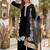 Black Color Embroidery Work Silk Blend Salwar Suit