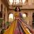 yellow color sequins thread work Chinon silk blend lehnga Choli Set