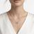925 Sterling Silver Cubic Zirconia Open Heart  Lock Pendant Necklace Set for Women