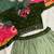 Olive Green color sequins thread work Chinon silk blend lehnga Choli Set