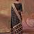 Black soft silk blend printed work saree with blouse
