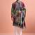 Men rangoli beads & thread work kurta set