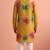 Men rangoli beads & thread work kurta set