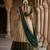 Beautiful South Indian Style Semi-Stitched Half Saree with Embroidery Work Blouse and Dupatta for Women