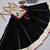 Women Black Traditional Gujarati Gamthi Embroidered Chaniya Choli Set