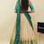 Beautiful South Indian Style Semi-Stitched Half Saree with  Blouse and Hand Work Dupatta for Women