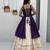 Green Khadi Cotton Mirror Work Navratri Wear Readymade Lehenga Choli