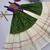 Green Khadi Cotton Mirror Work Navratri Wear Readymade Lehenga Choli