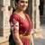 Beautiful South Indian Style Semi-Stitched Half Saree with Embroidery Work Blouse and Dupatta for Women