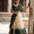 Beautiful South Indian Style Semi-Stitched Half Saree with Embroidery Work Blouse and Dupatta for Women