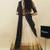 Beautiful South Indian Style Semi-Stitched Half Saree with  Blouse and Hand Work Dupatta for Women